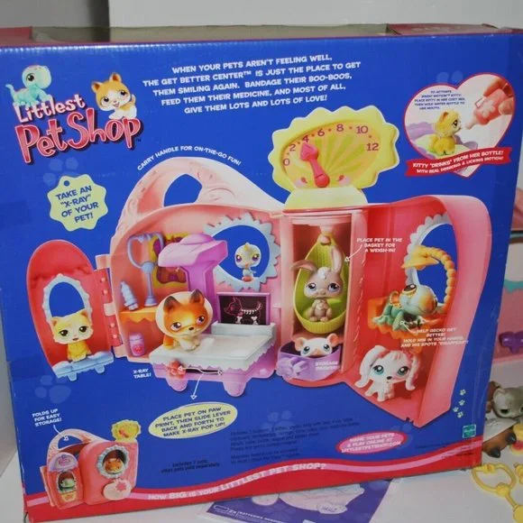 Littlest Pet Shop Kohls Get Better Center lot #'s 111 112 16 20 60 65 Super Rare